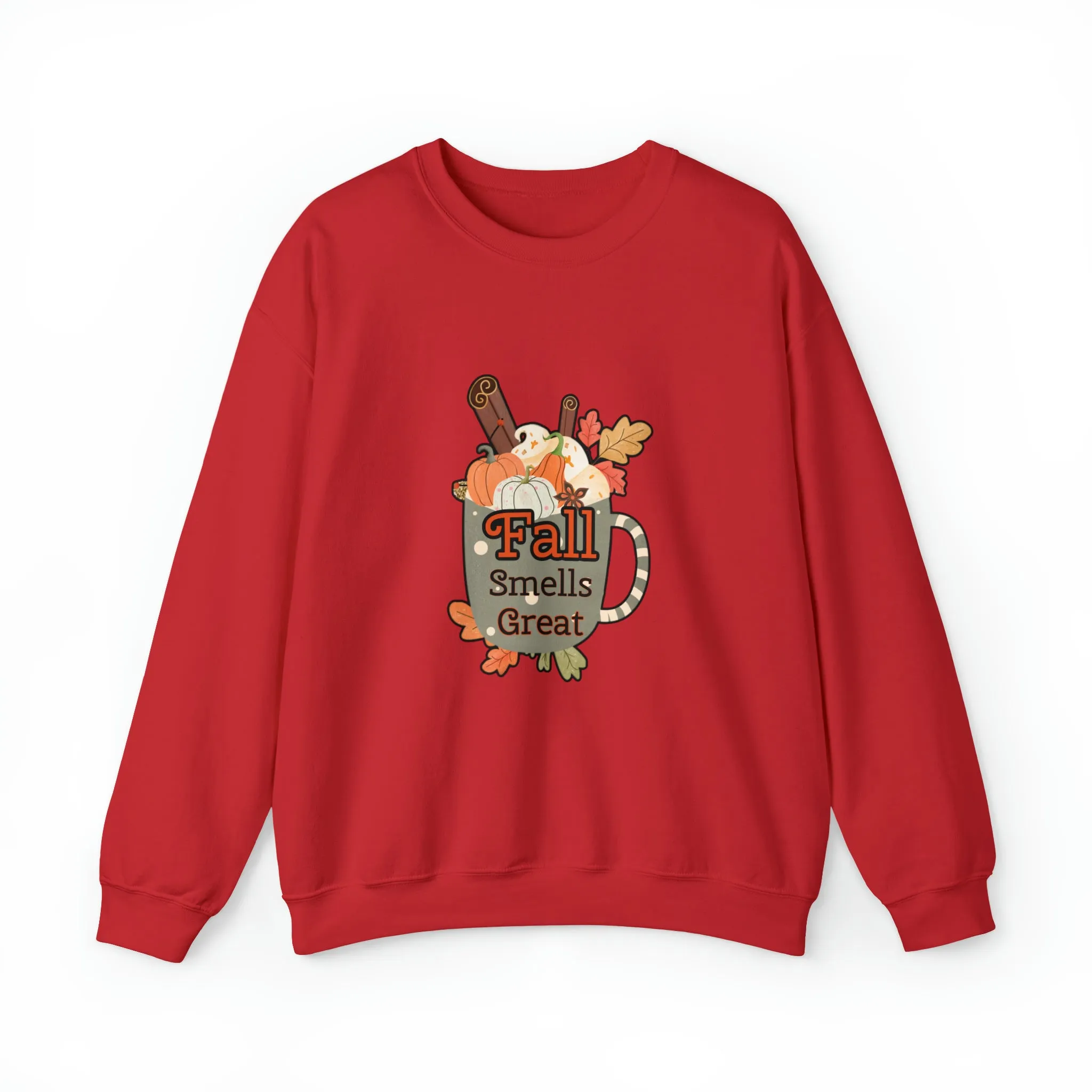 Fall Smells Great Unisex Heavy Blend™ Crewneck Sweatshirt