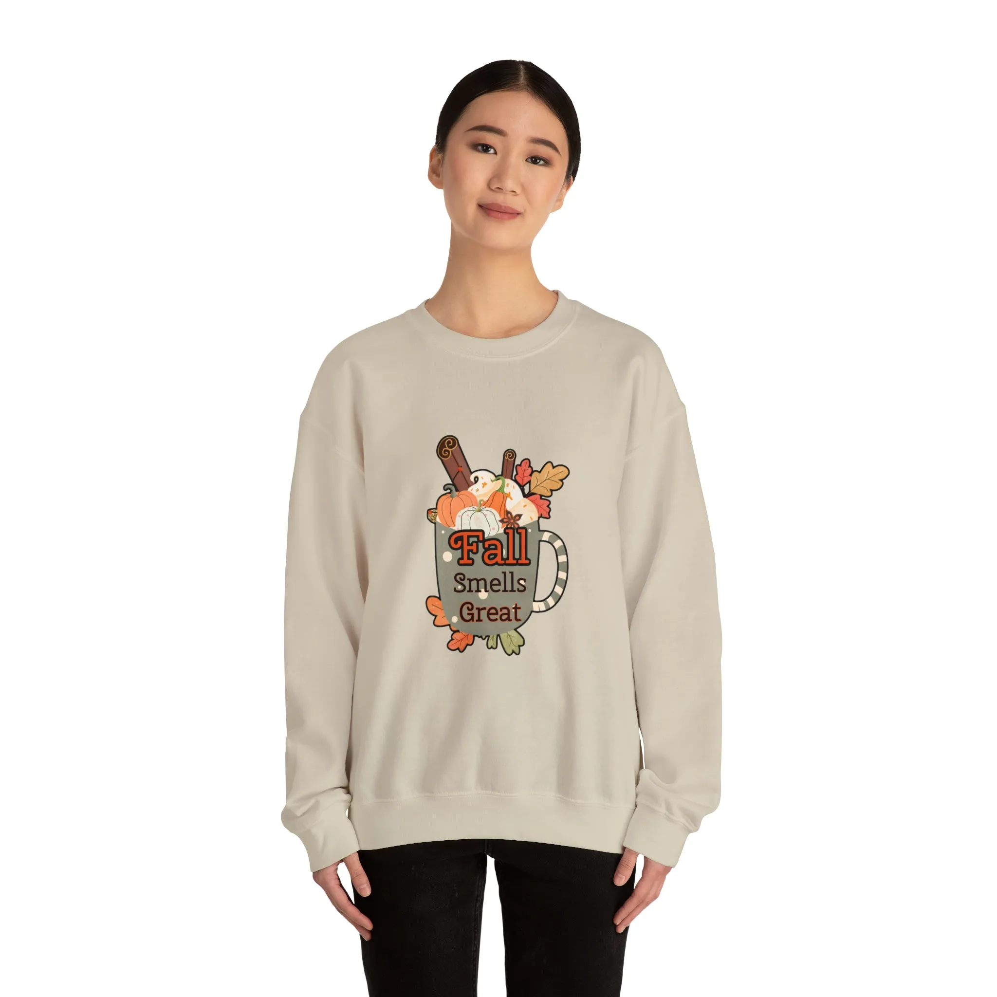 Fall Smells Great Unisex Heavy Blend™ Crewneck Sweatshirt