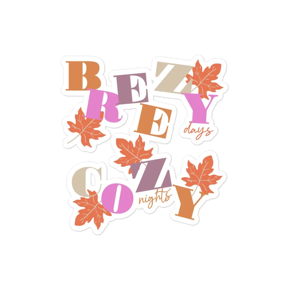 Fall Sticker