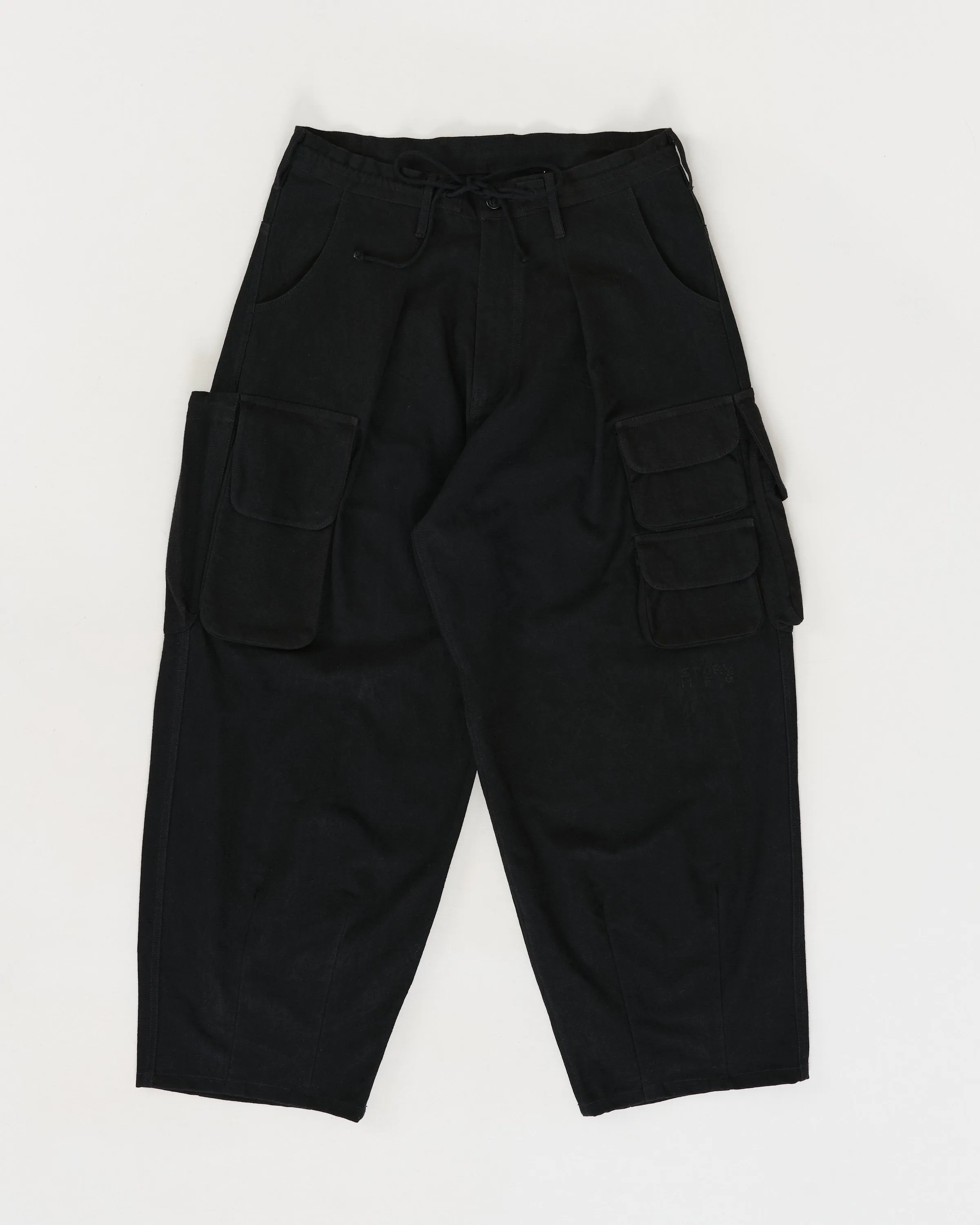 Forager Pants - Black Slub