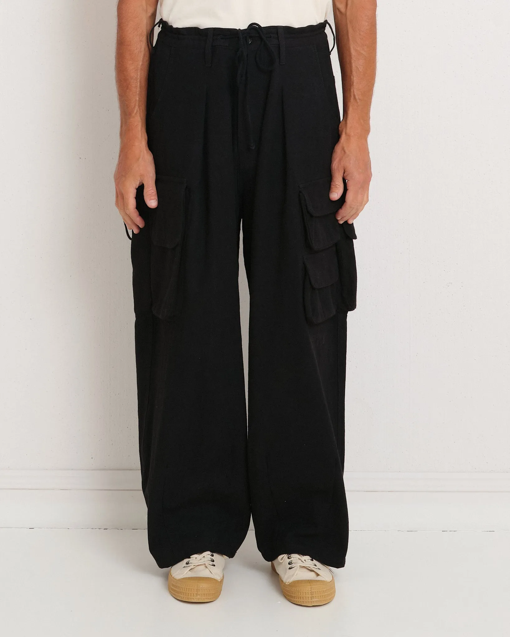 Forager Pants - Black Slub