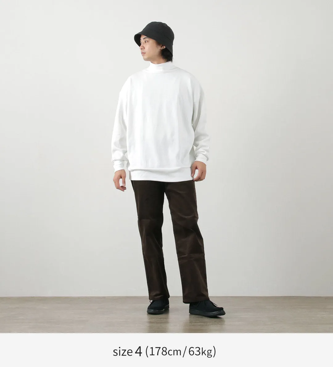 GICIPI / SCIMMIA Mockneck Ribbed Long Sleeve Milano Rib Knit Sewn