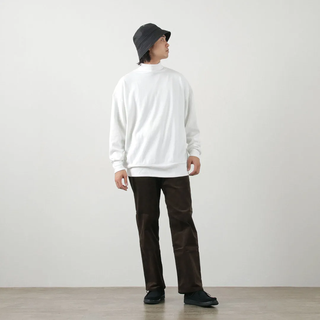 GICIPI / SCIMMIA Mockneck Ribbed Long Sleeve Milano Rib Knit Sewn