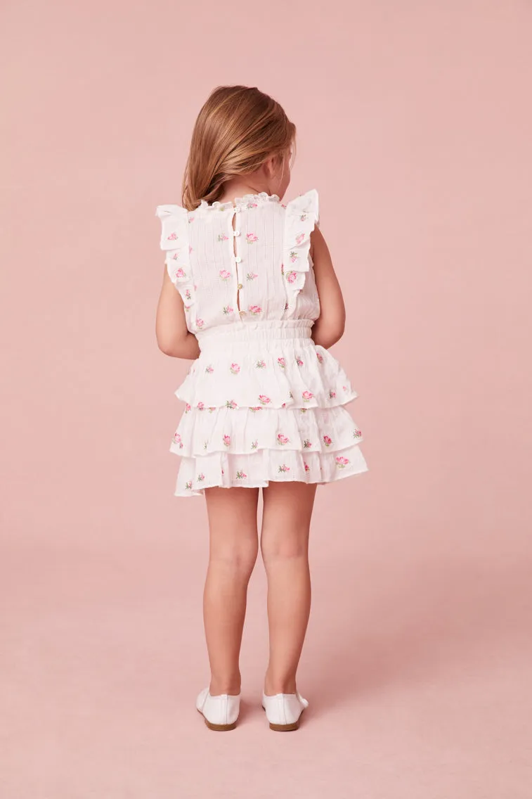 Girls Darling Pink Decker Dress