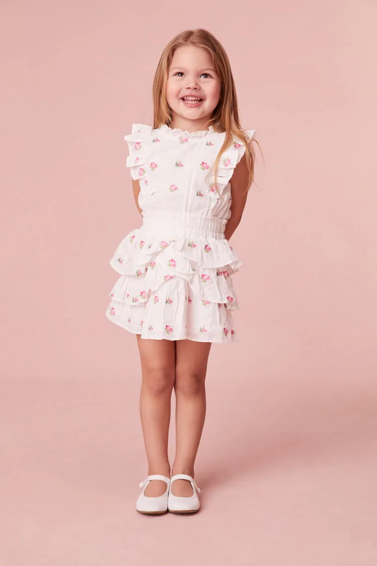 Girls Darling Pink Decker Dress