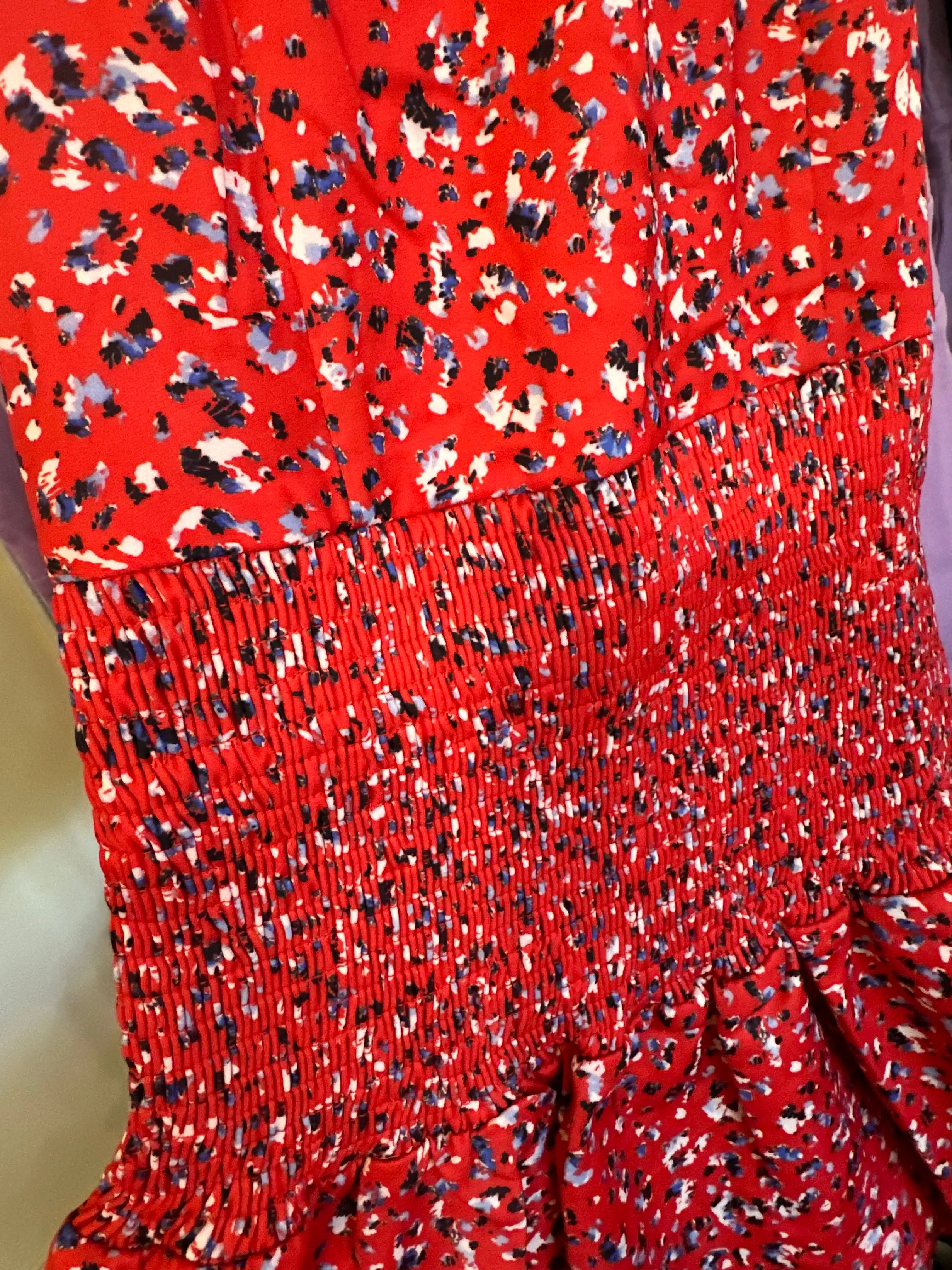 Girls: Red Selena Tween Party Dress