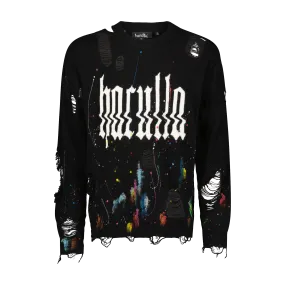 GLITCHED HACULLA KNITTED SWEATER