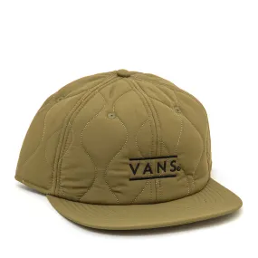 Half Box Low Unstructured 6 Panel Snapback Hat (Gothic Olive) VBU