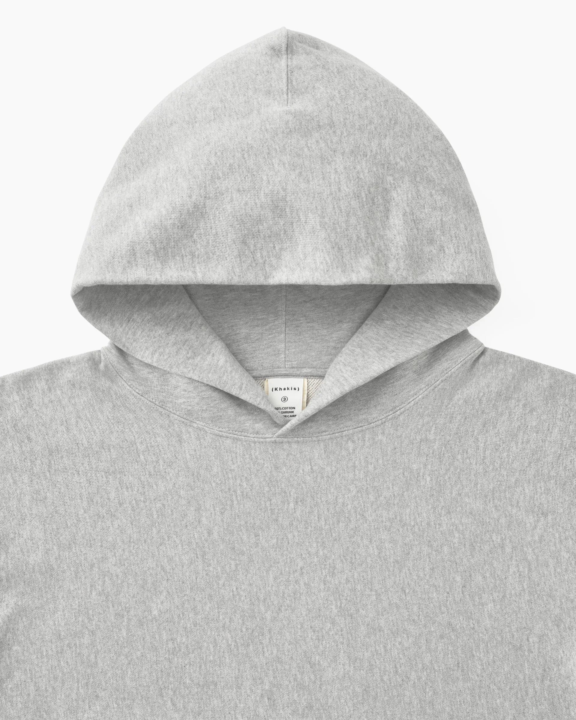 Heather Stock Hoodie Campus Grey