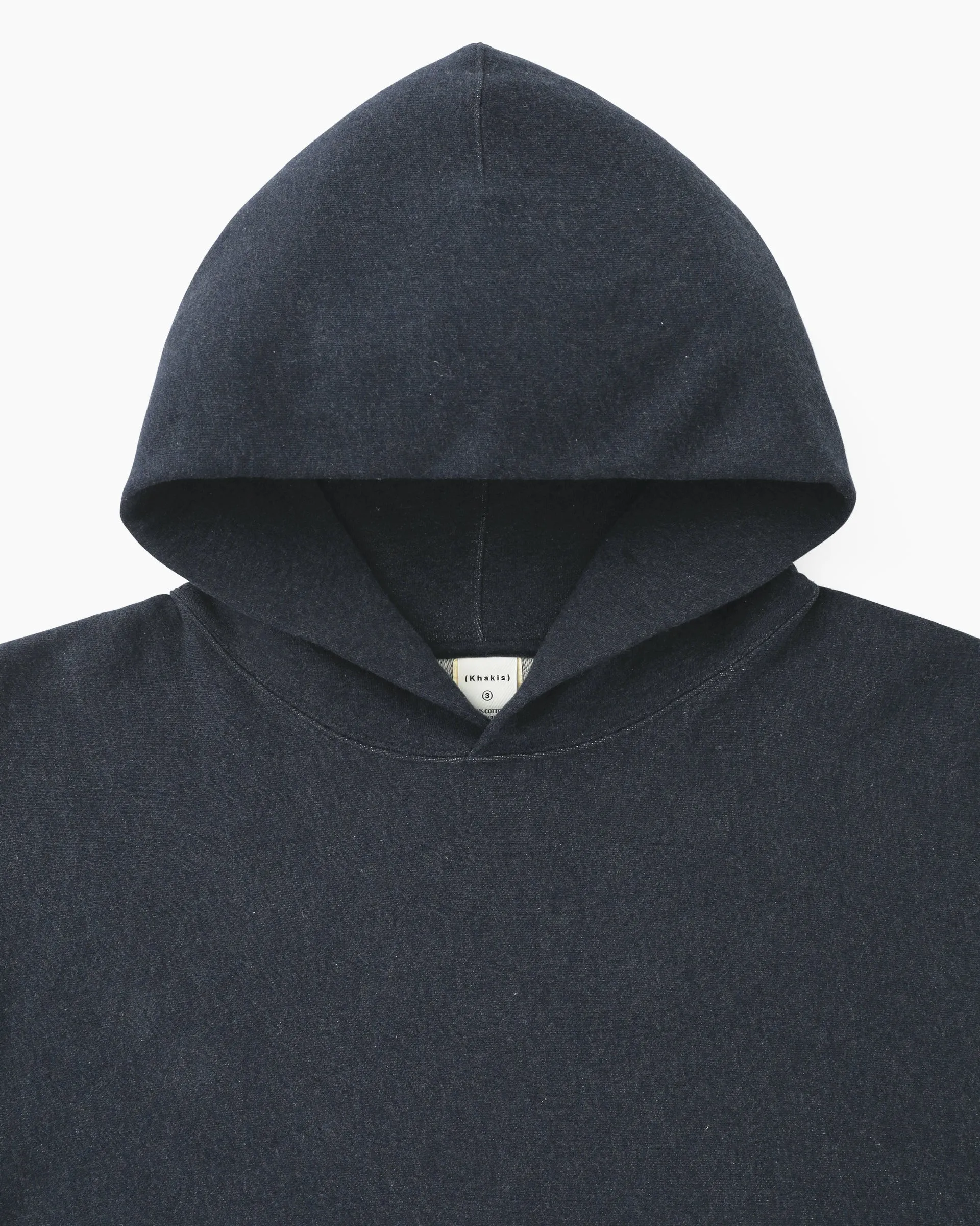 Heather Stock Hoodie Dark Navy