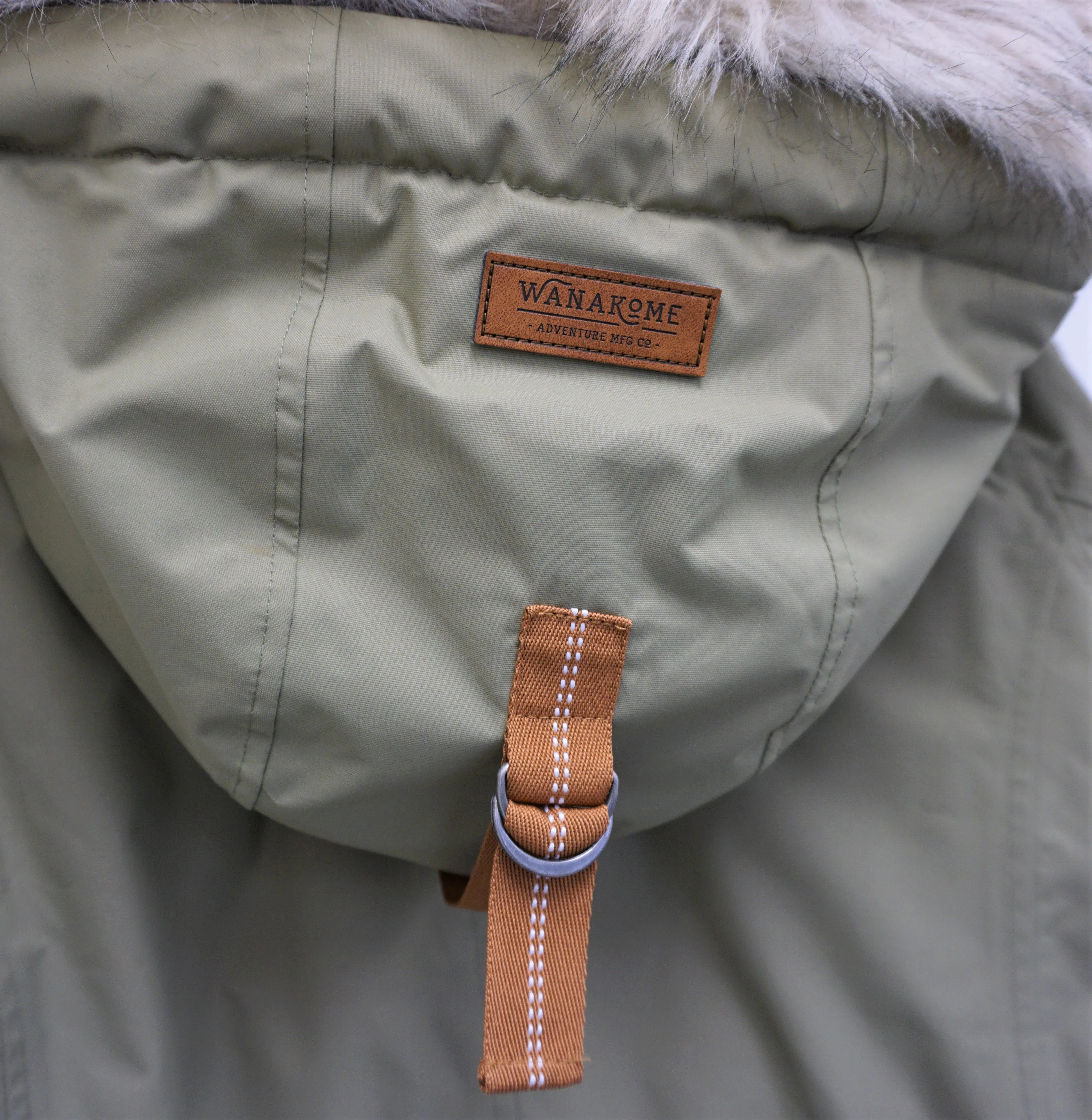 Hermione Khaki Parka