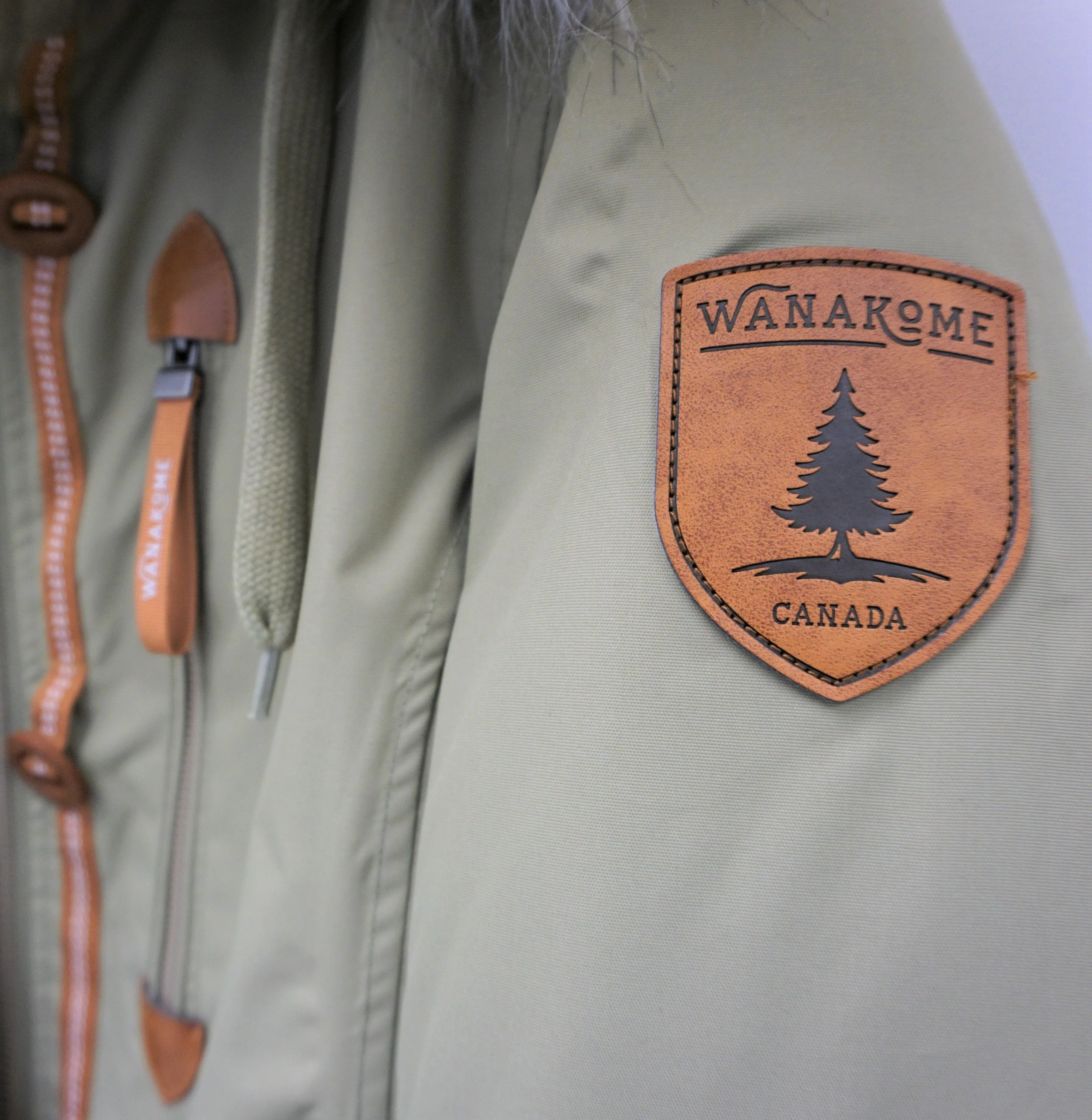 Hermione Khaki Parka