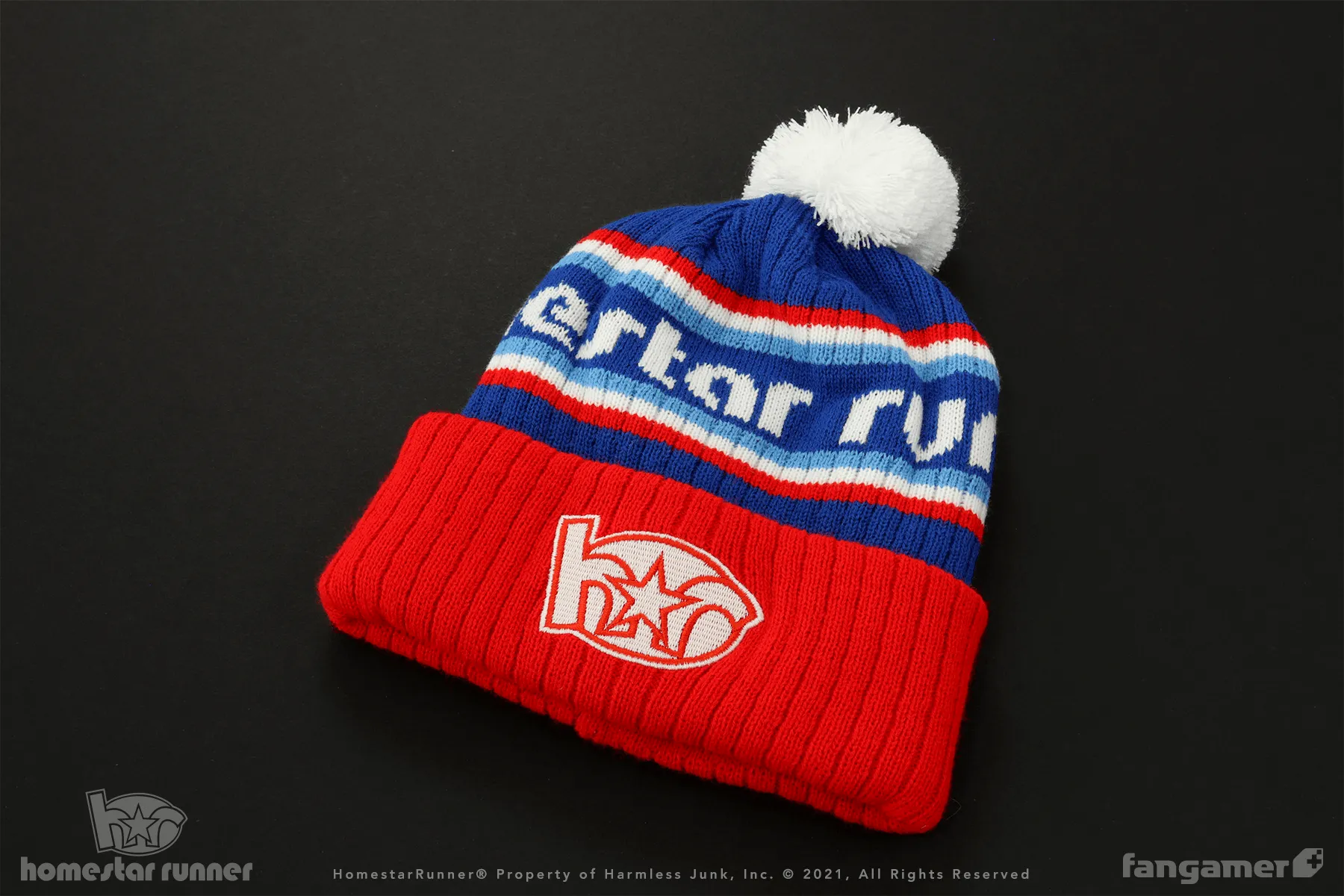 Homestar Runner Dot Knit Beanie