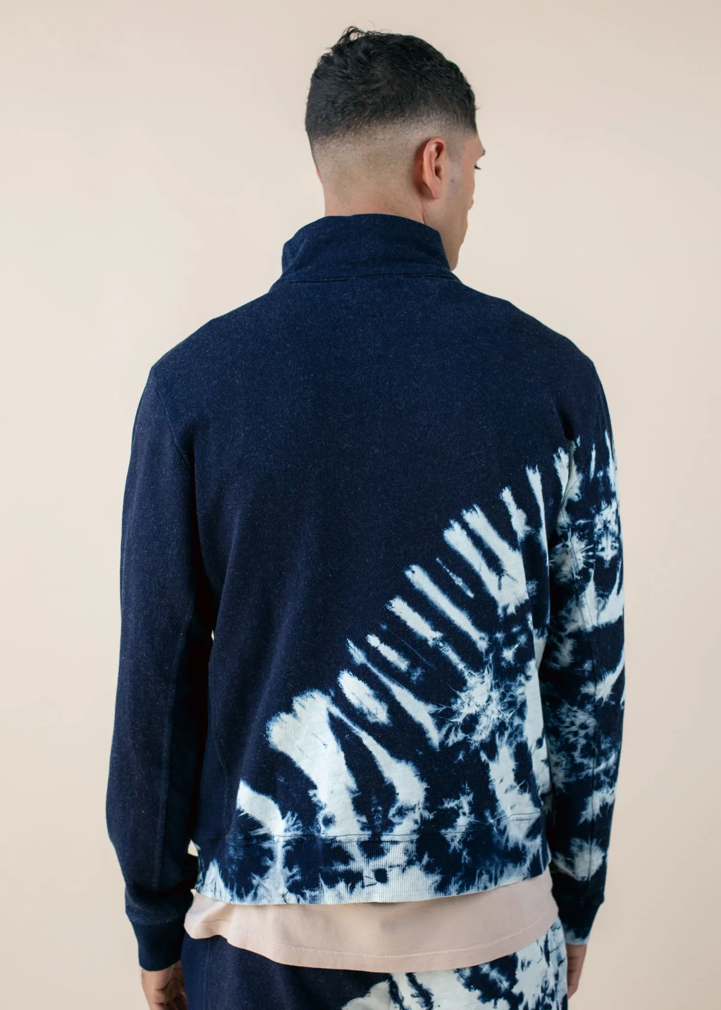 Indigo Half Zip