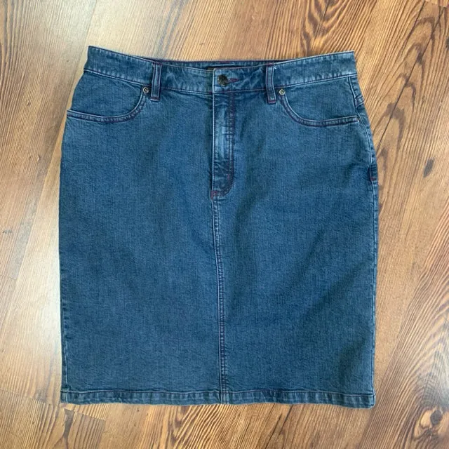 Indigo Palms SIZE 10 Women's Skirt