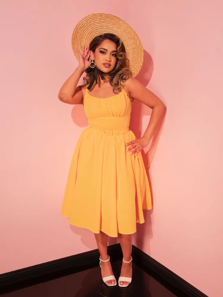 Ingenue Dress in Sunshine Yellow - Vixen by Micheline Pitt