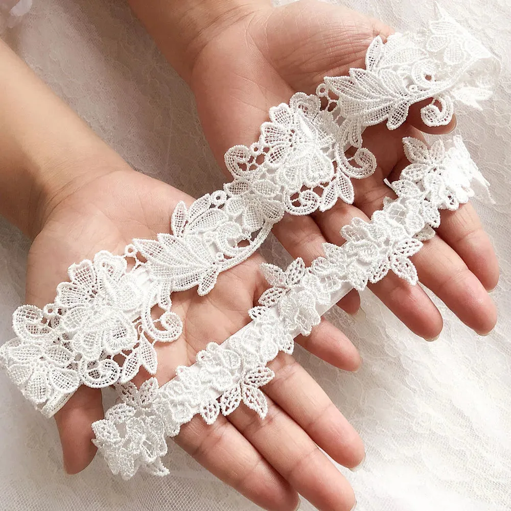 K02 Fashion Soft Sexy Lace Garter Belt for Women Lace Belt Legs Ring Bridal Garter Set Bride Wedding Accessories Bride Garter