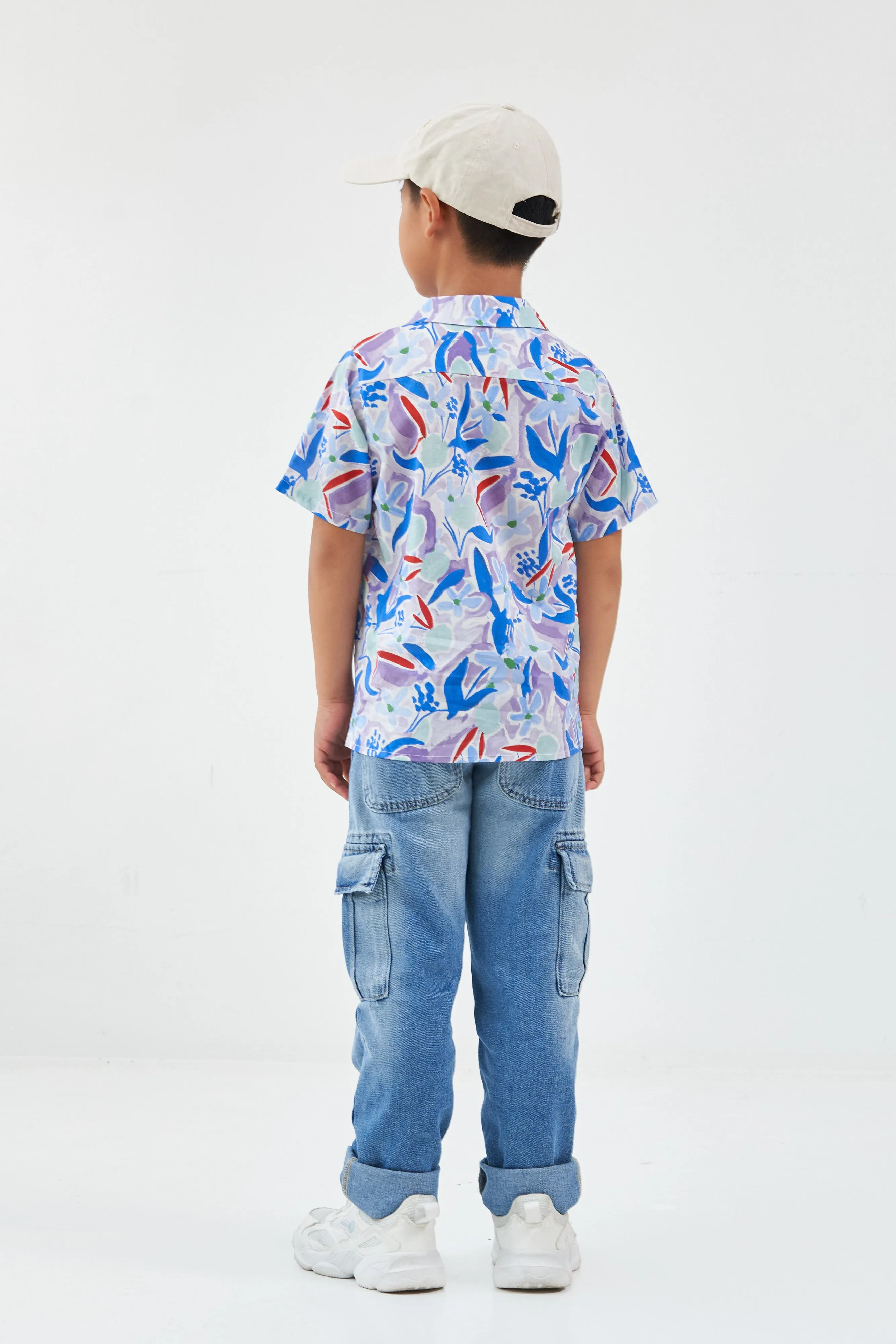 Kahakai Boy's Cotton Shirt