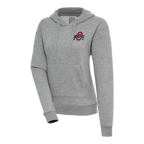 Ladies Ohio State Buckeyes Victory Gray Sweatshirt