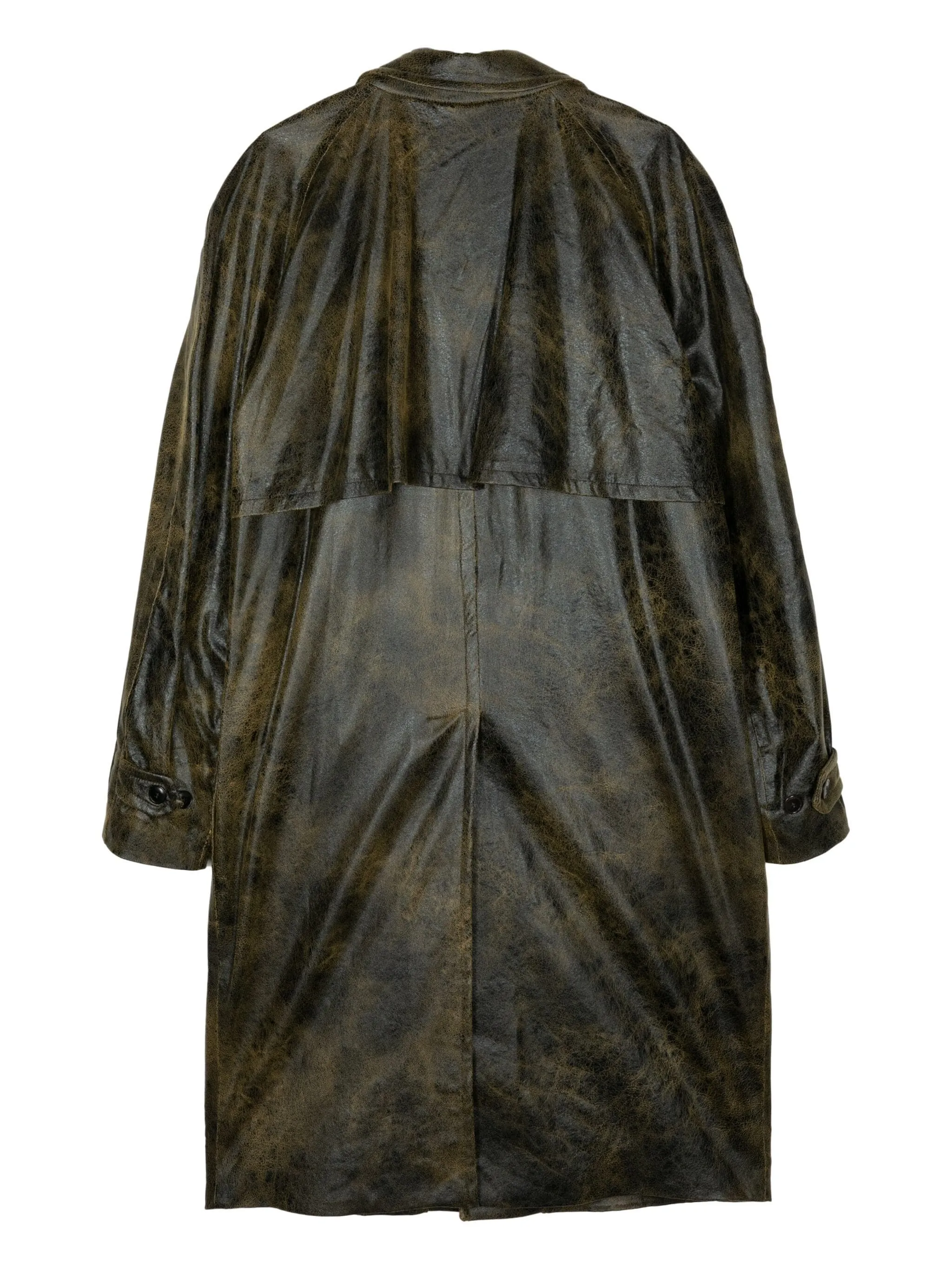 LARRY BAL DISTRESSED TEXTURE COAT