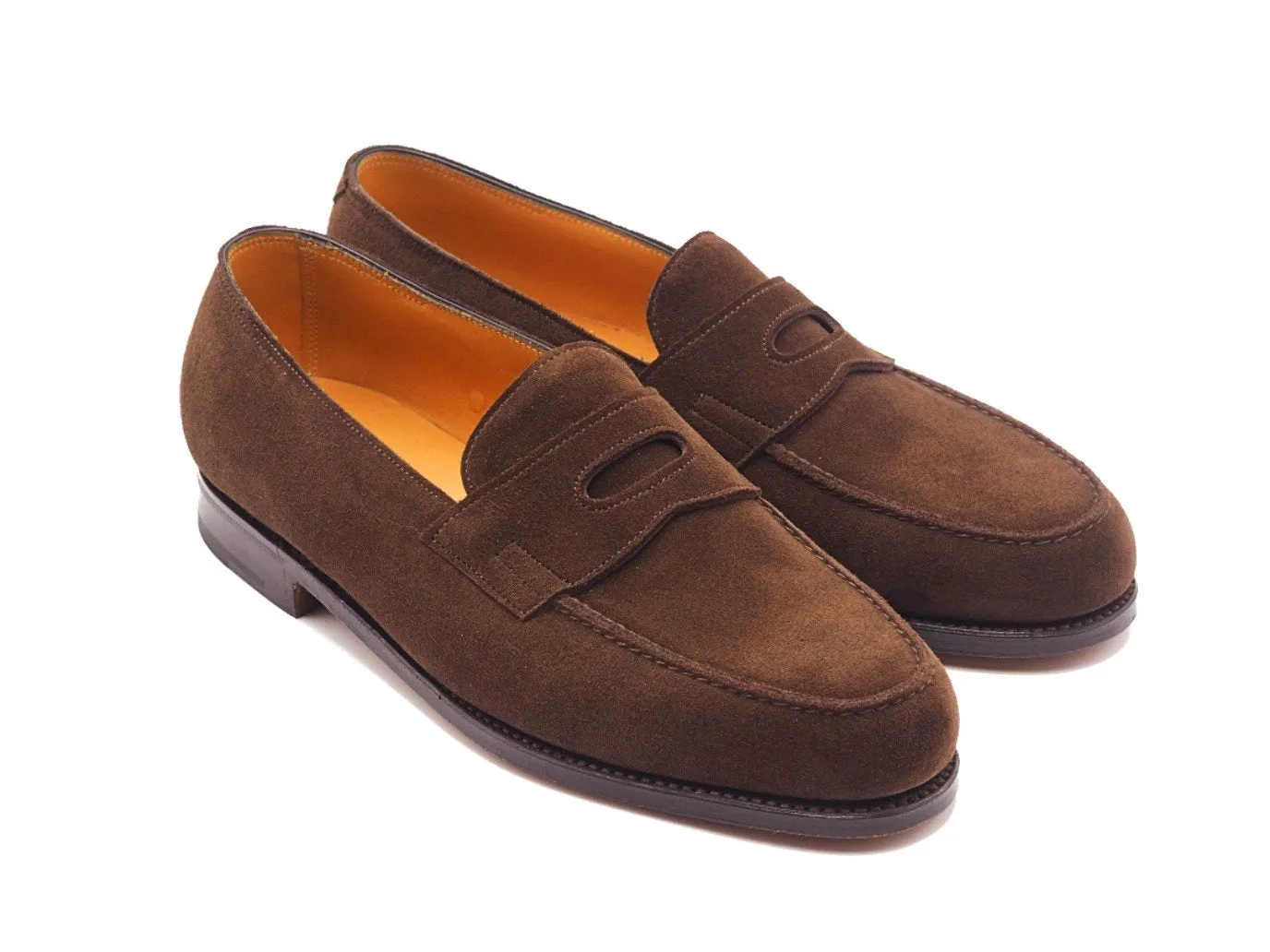 Lopez Dark Brown Suede