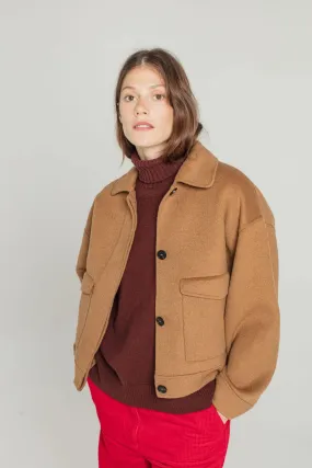 Mathilda Wool Jacket Brown