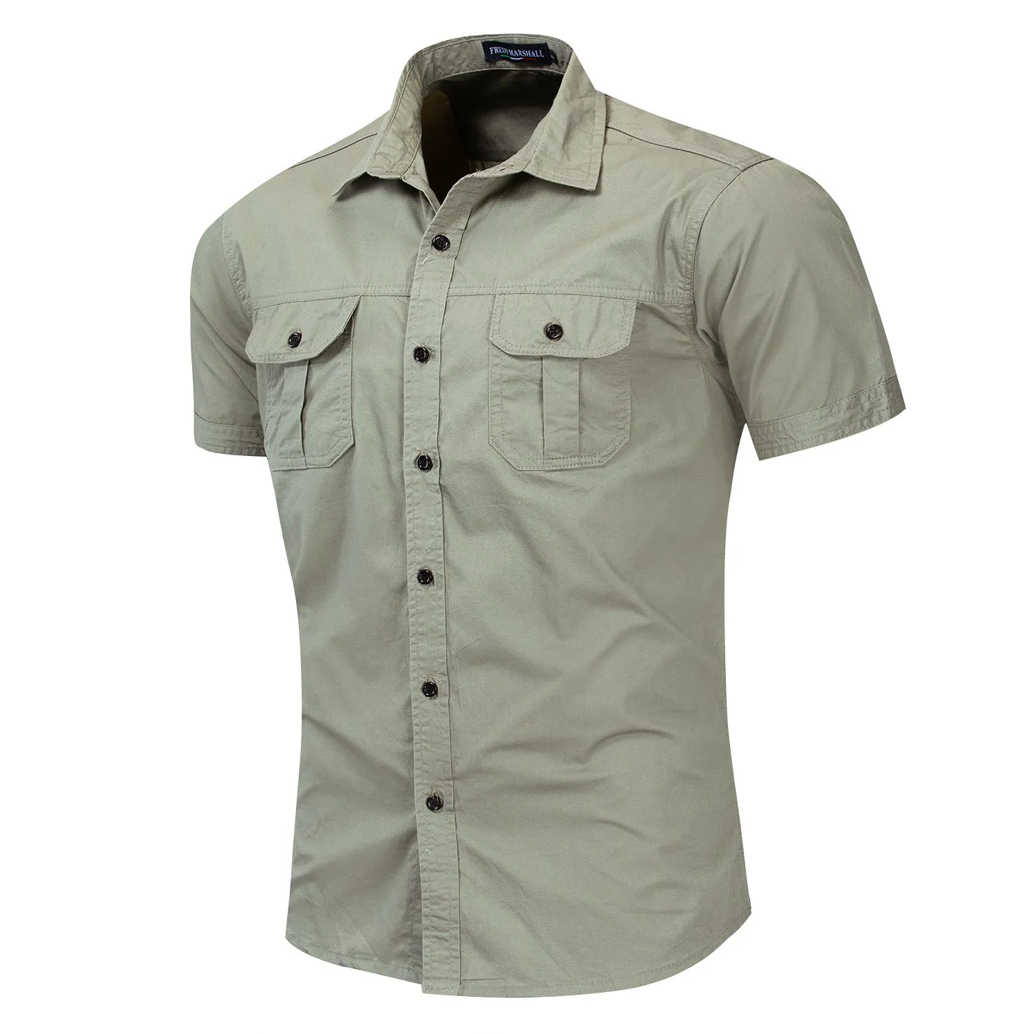 Men's Outdoor Military 100% Cotton Shirt