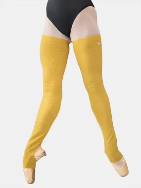 Mustard Long Dance Leg Warmers MP907