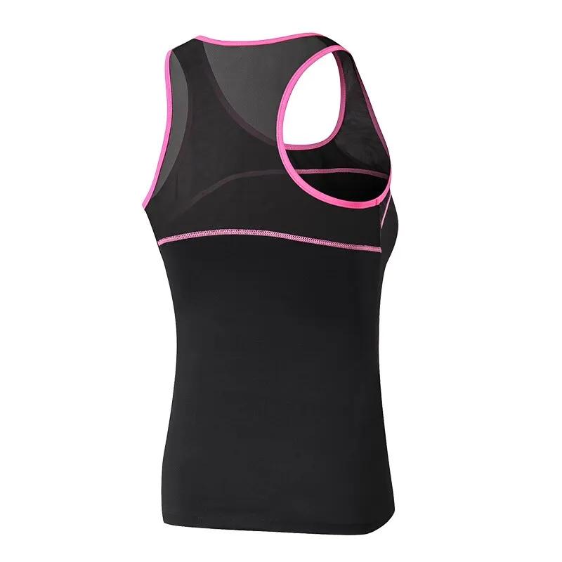 New Women Sportswear Vest Fitness Breathable Yoga Top Workout Tank Top