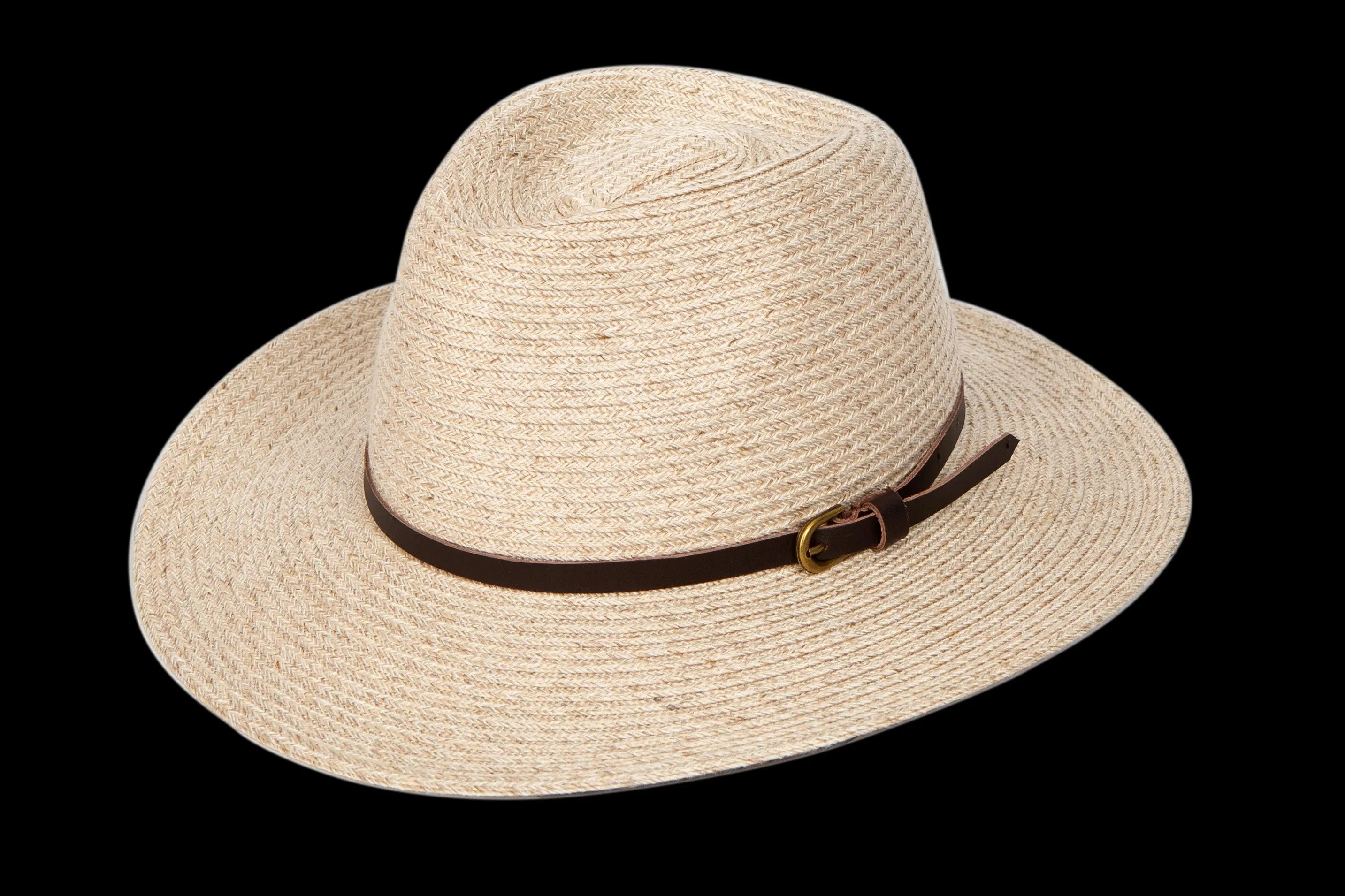 Oogee Hats - Sandy Creek Fedora Hat - Sand Chocolate