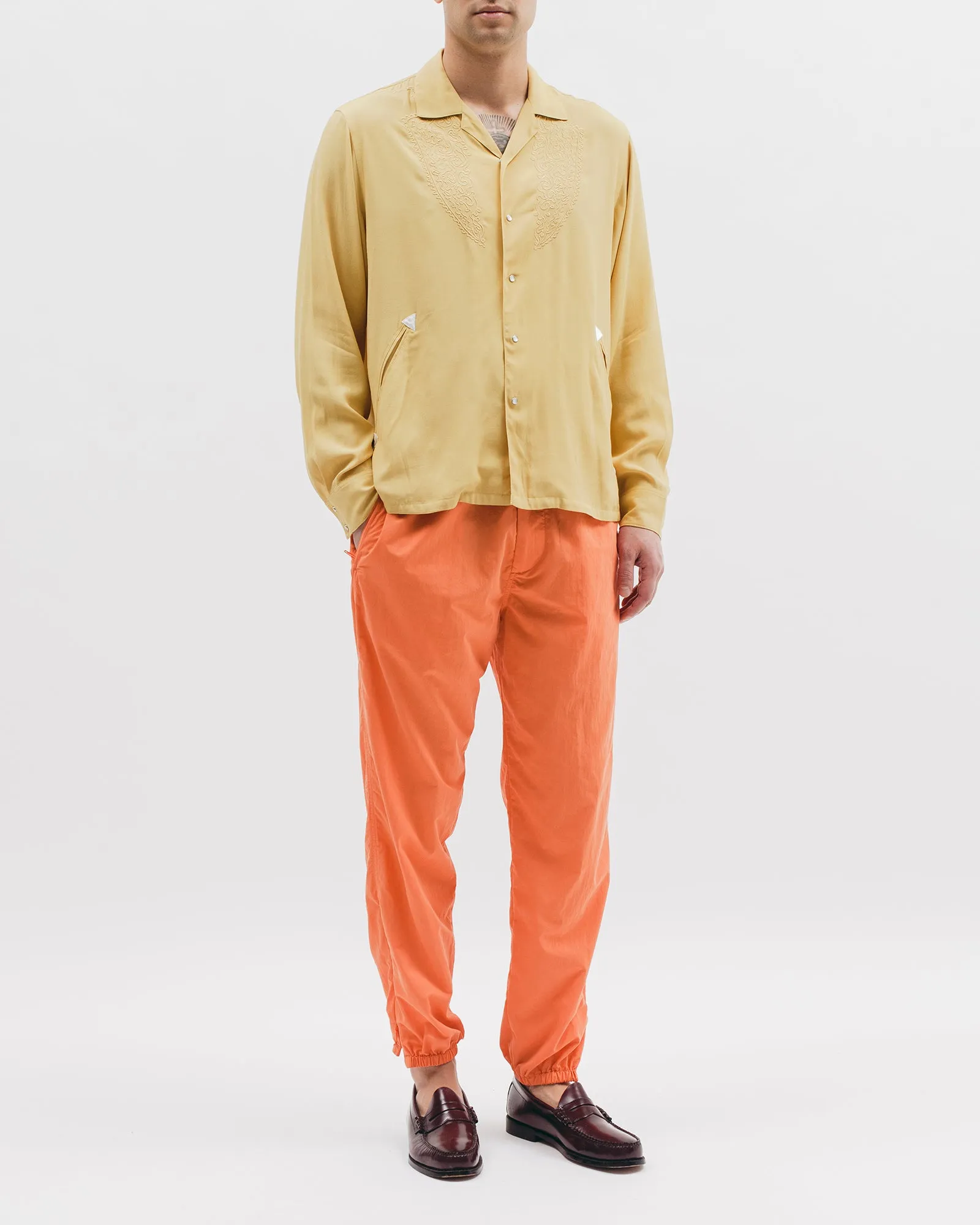 Parque L/S Shirt - Lemon