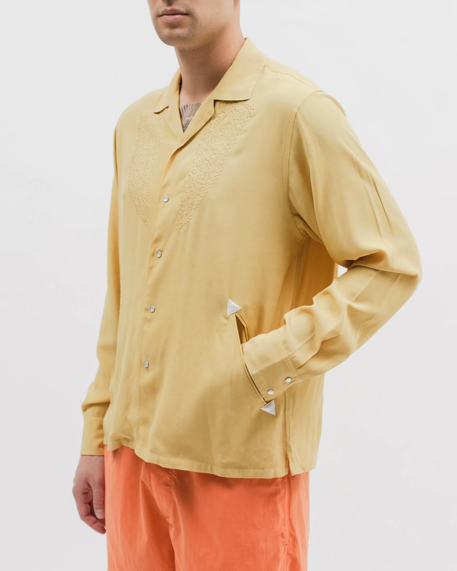 Parque L/S Shirt - Lemon