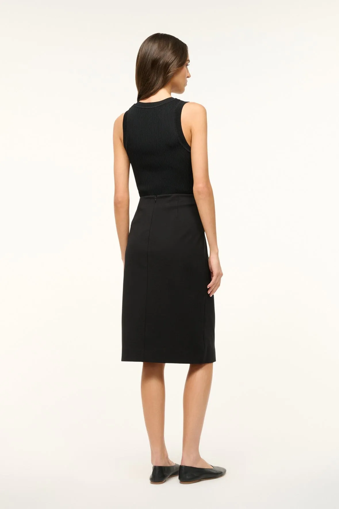 PASCALE PENCIL SKIRT | BLACK