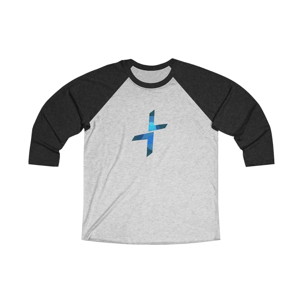 PCTR Cross Unisex Tri-Blend 3/4 Raglan Tee