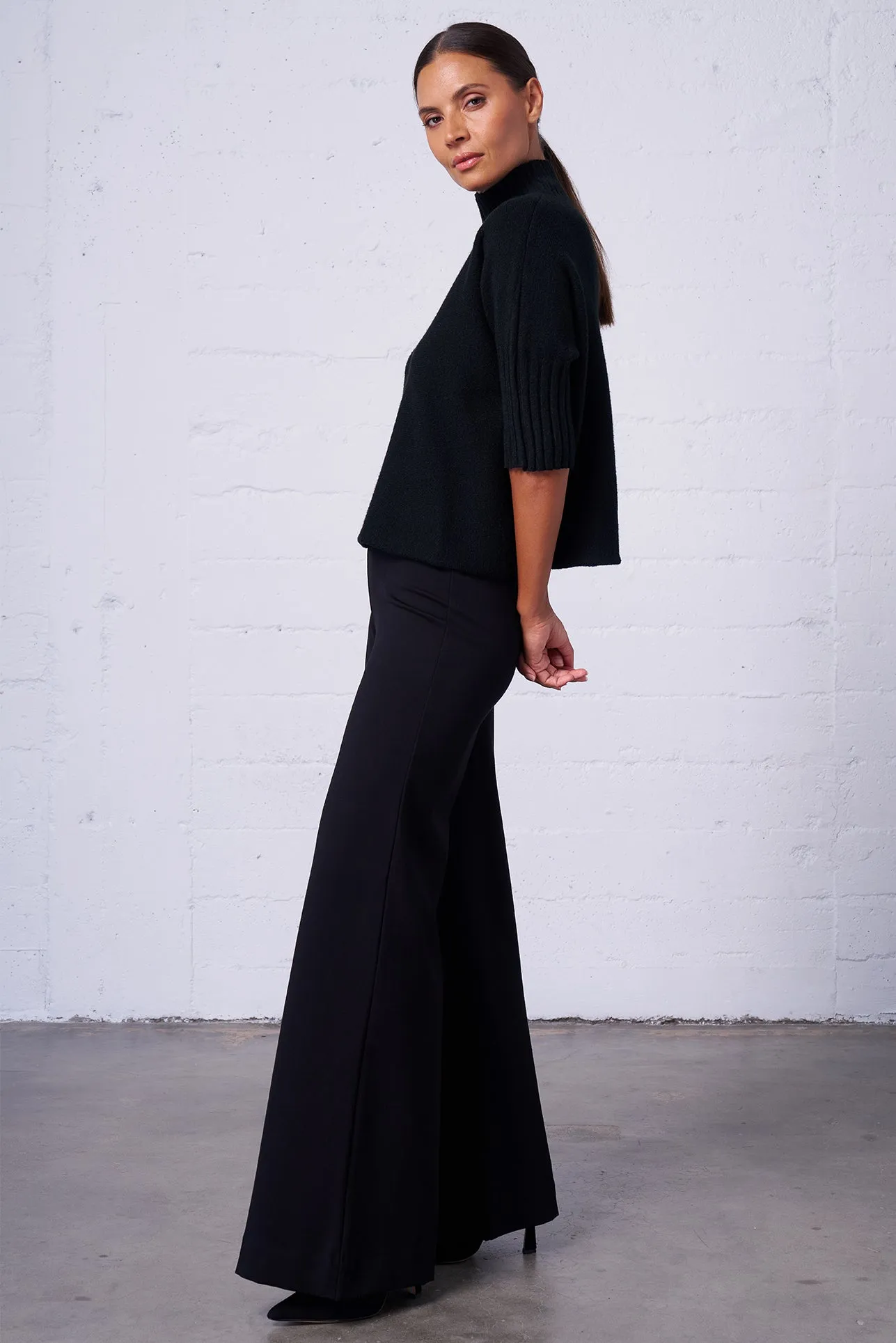 Perfect Ponte Wide Leg Pant