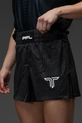 PFL Night Vision Pro Fight Short - Black