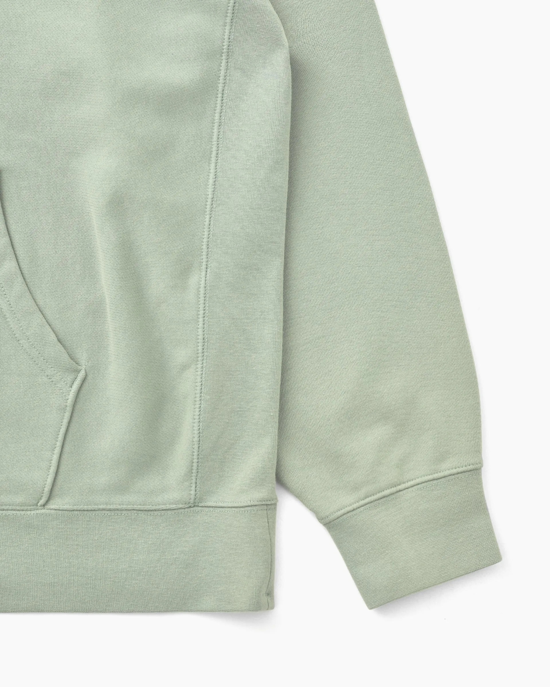 Quarter Zip Pullover Pale Green