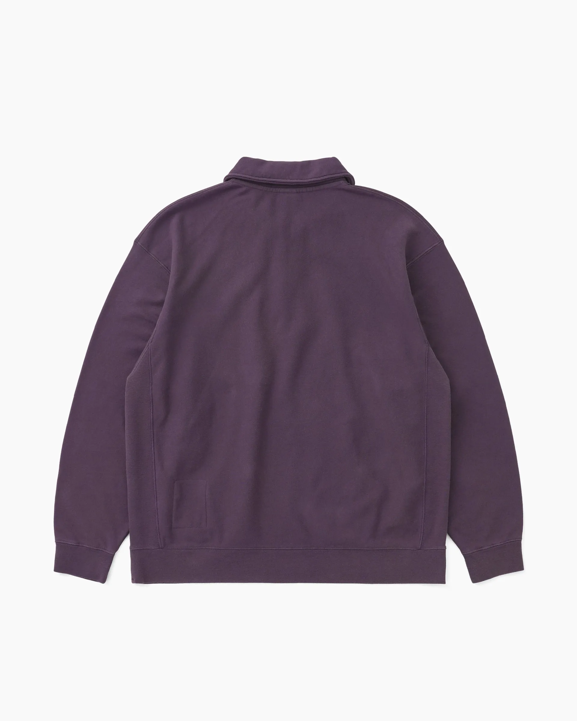 Quarter Zip Pullover Purple