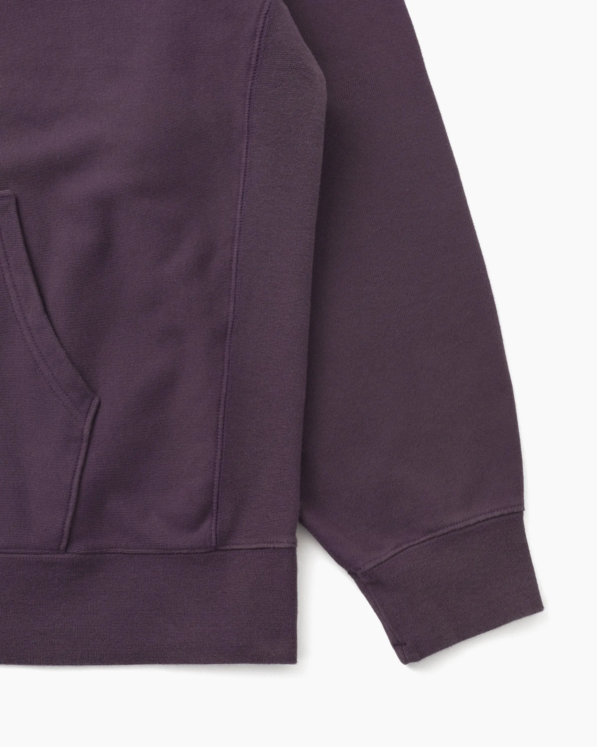 Quarter Zip Pullover Purple