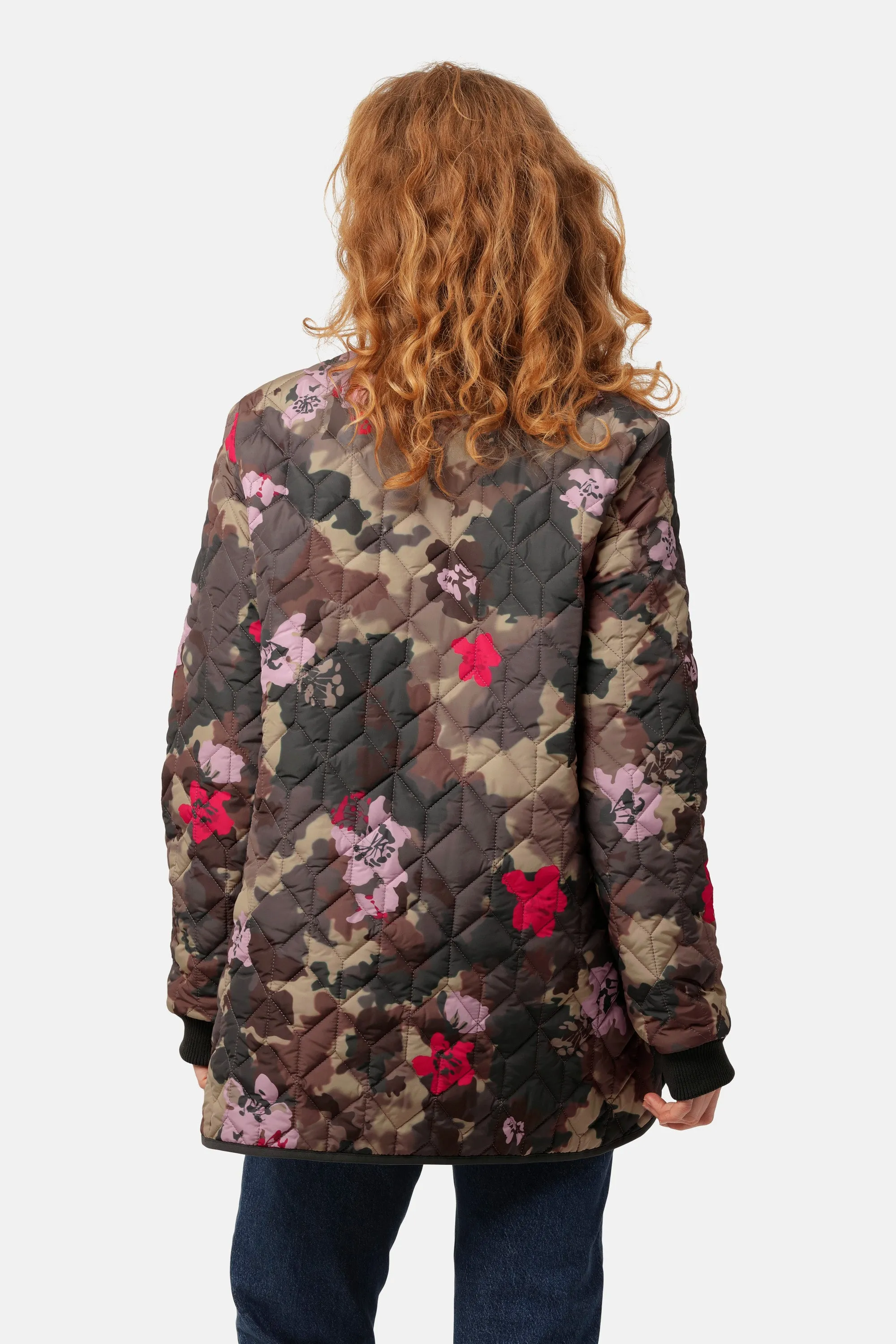 Quilt Jacket - Floral Camo