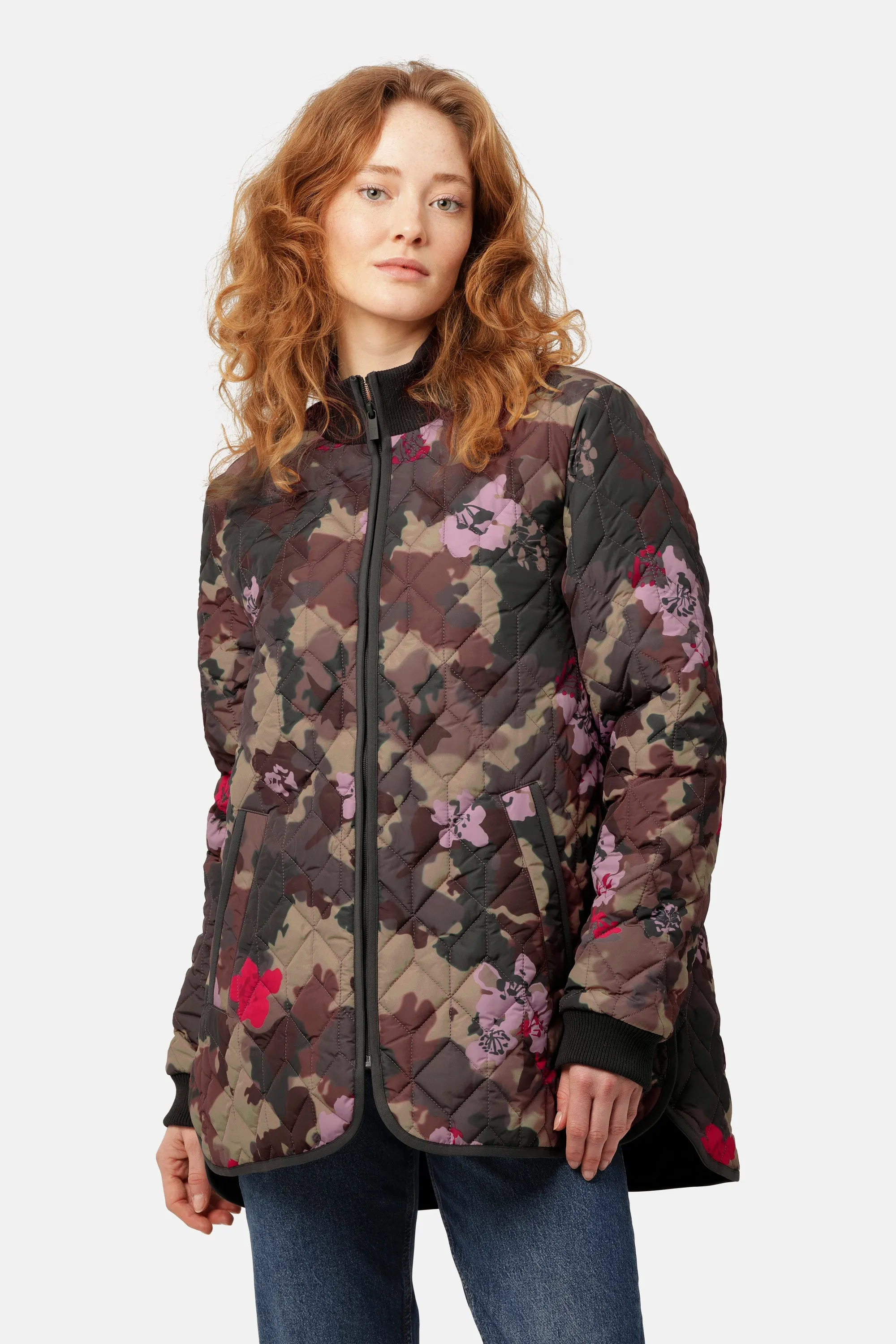 Quilt Jacket - Floral Camo