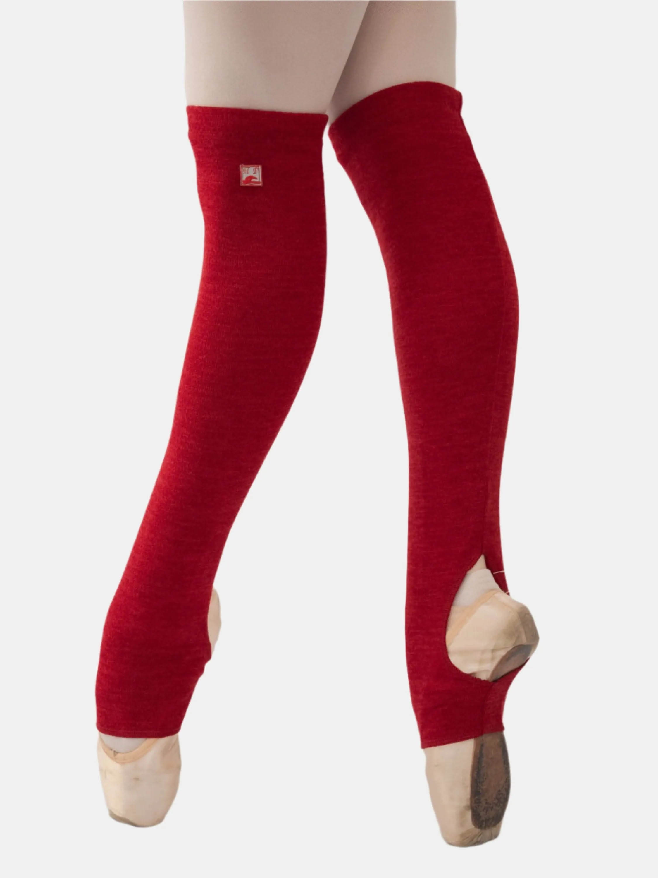 Red Short Dance Leg Warmers MP921