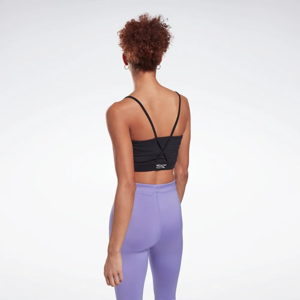 Reebok Apparel Women MYT Festival Bra BLACK