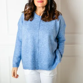 Relaxed Fit Seam Jumper