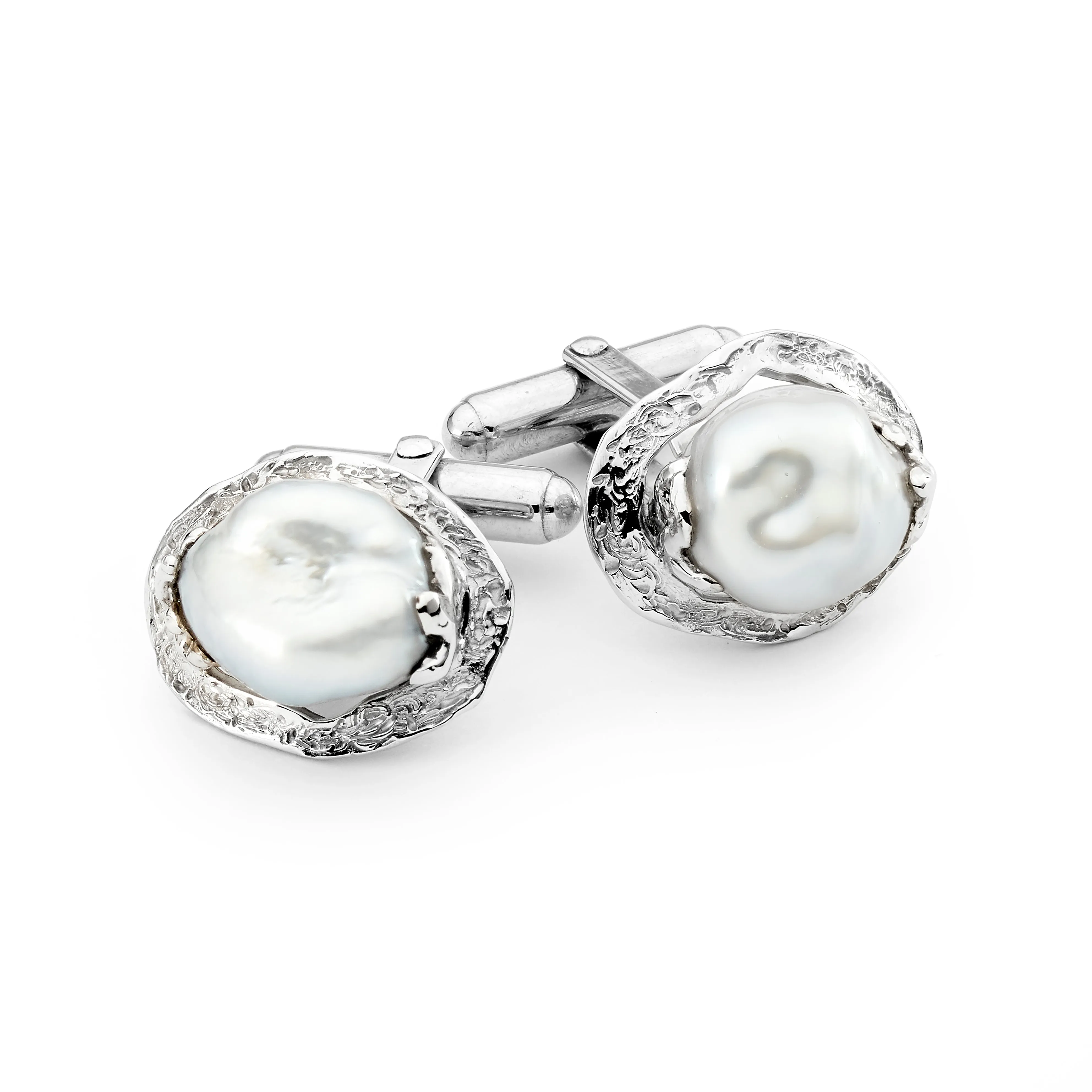 Seedless Pearl Cufflinks