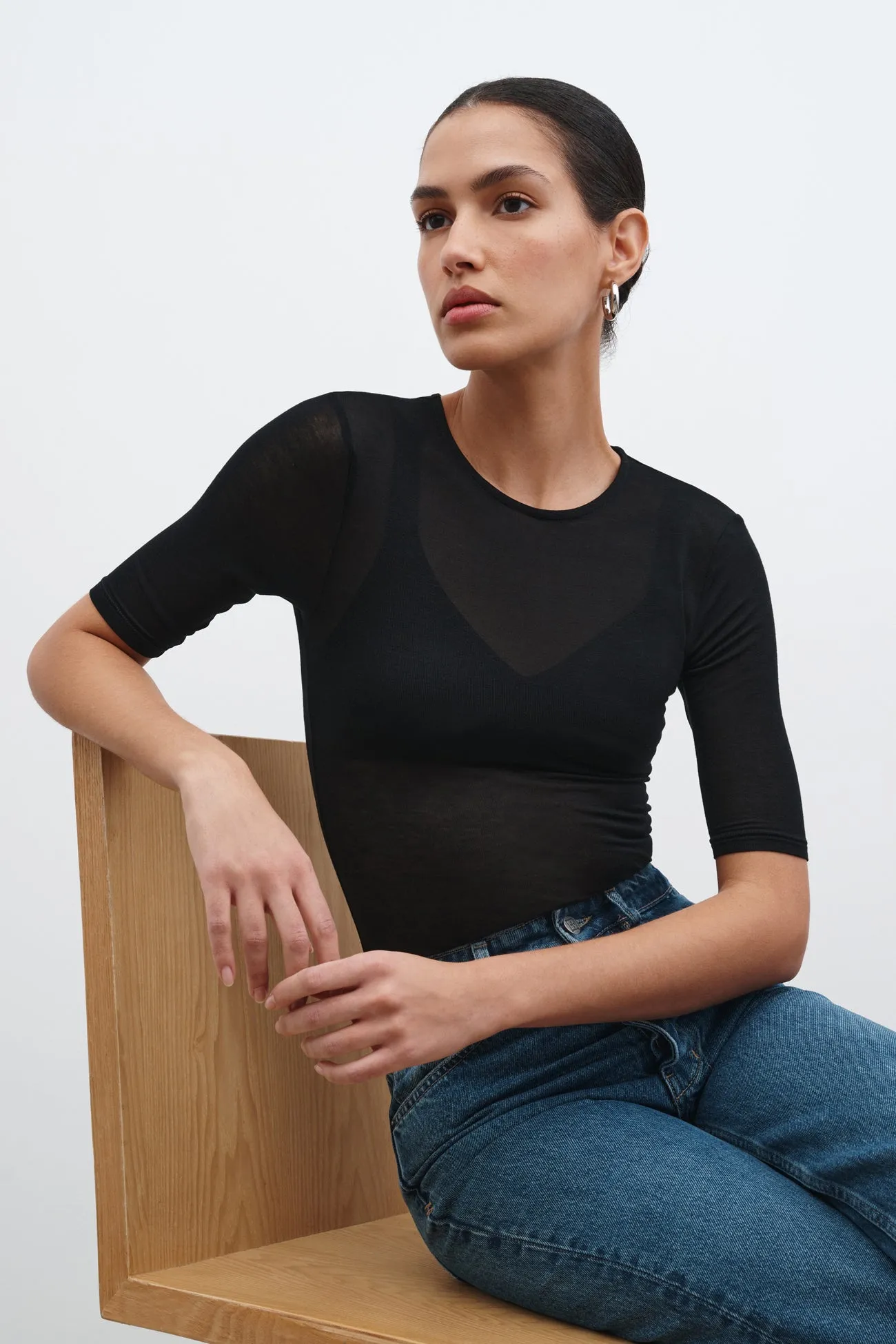 Sheer Frankie Top