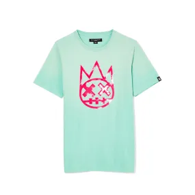 SHIMUCHAN LOGO SHORT SLEEVE CREW NECK TEE IN VINTAGE MINT