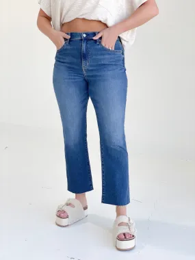 Shy Girl High Rise Crop Flare - Influencer (DAZE DENIM)