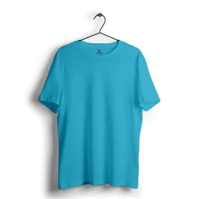 Sky Blue Plain T-shirt