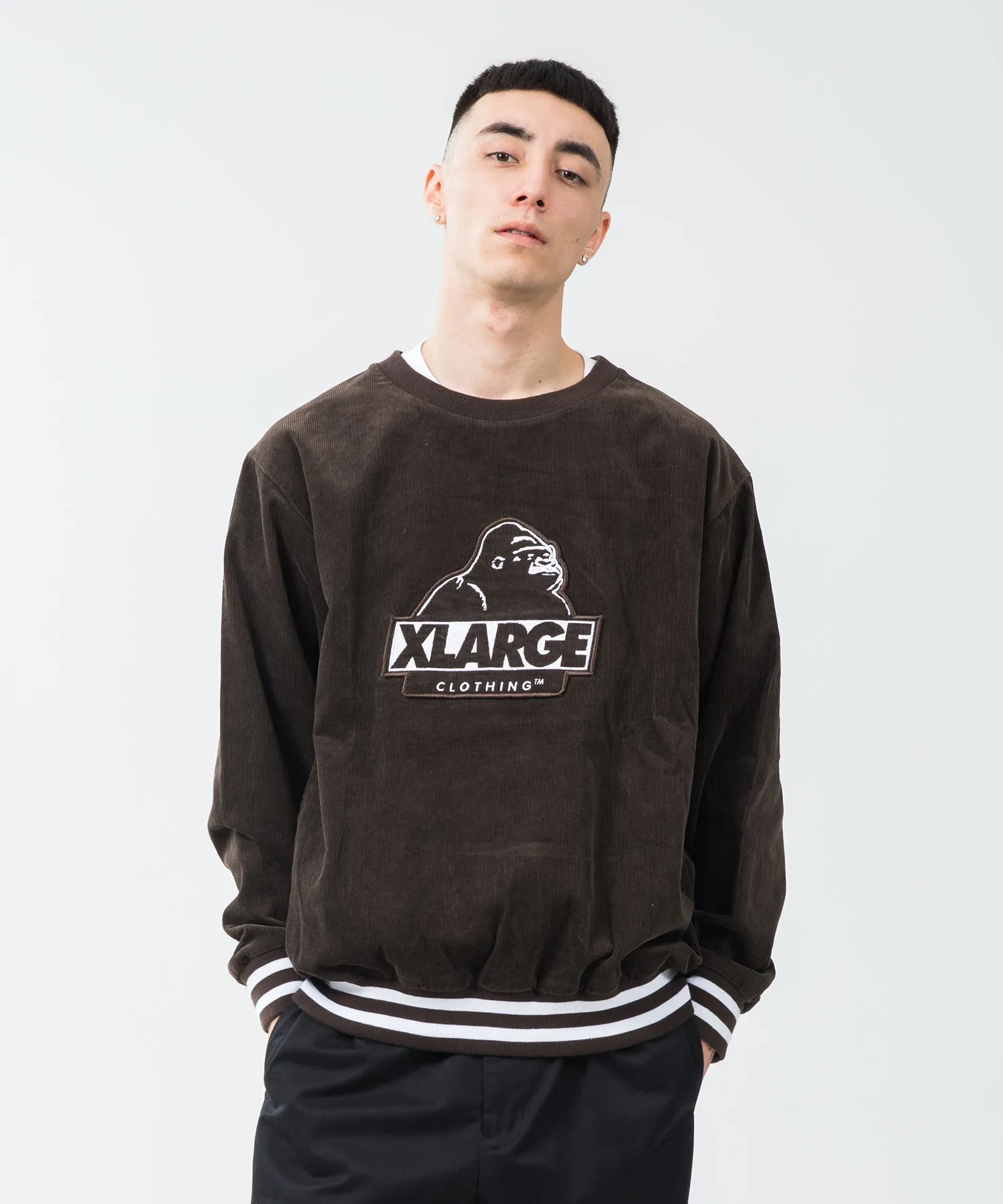 SLANTED OG CORDUROY CREWNECK